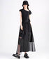 Cutout See-through Skirt